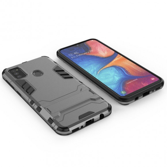 Чехол Duty Armor для Samsung Galaxy M30s / Galaxy M21 (серый) Чехол Duty Armor для Samsung Galaxy M30s / Galaxy M21 (серый)