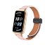 Кожаный ремешок с магнитной застежкой для Honor Band 9 (розовый)