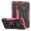 Чехол Hybrid Armor для Huawei P Smart / Enjoy 7S (черный + розовый)