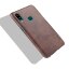 Кожаная накладка-чехол для Samsung Galaxy A10s (коричневый)