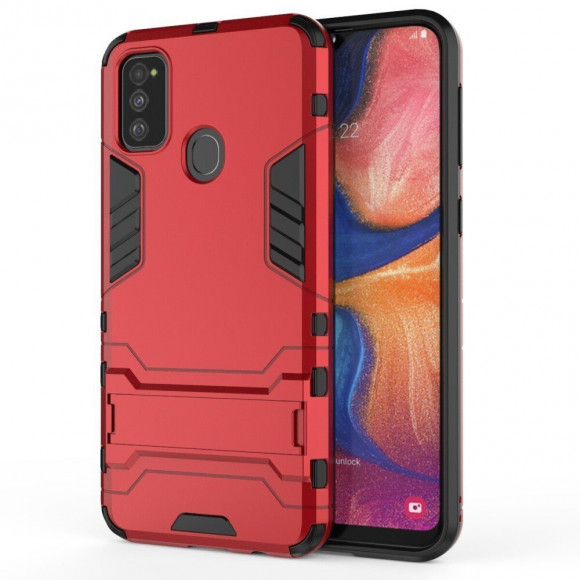 Чехол Duty Armor для Samsung Galaxy M30s / Galaxy M21 (красный) Чехол Duty Armor для Samsung Galaxy M30s / Galaxy M21 (красный)