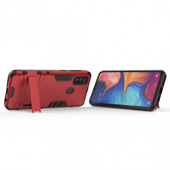 Чехол Duty Armor для Samsung Galaxy M30s / Galaxy M21 (красный) Чехол Duty Armor для Samsung Galaxy M30s / Galaxy M21 (красный)