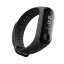 Ремешок для фитнес браслета Xiaomi Mi Band 3 / Mi Band 4 (черный)