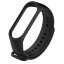 Ремешок для фитнес браслета Xiaomi Mi Band 3 / Mi Band 4 (черный)