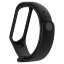 Ремешок для фитнес браслета Xiaomi Mi Band 3 / Mi Band 4 (черный)