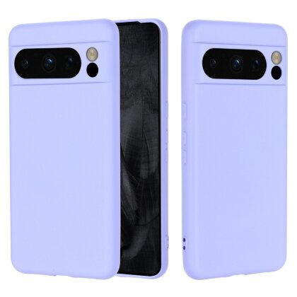 Силиконовый чехол Mobile Shell для Google Pixel 8 Pro (фиолетовый)