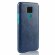 Кожаная накладка-чехол для Huawei Nova 5i Pro / Mate 30 Lite (синий)