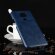 Кожаная накладка-чехол для Huawei Nova 5i Pro / Mate 30 Lite (синий)