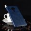 Кожаная накладка-чехол для Huawei Nova 5i Pro / Mate 30 Lite (синий)