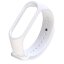 Ремешок для фитнес браслета Xiaomi Mi Band 3 / Mi Band 4 (белый)