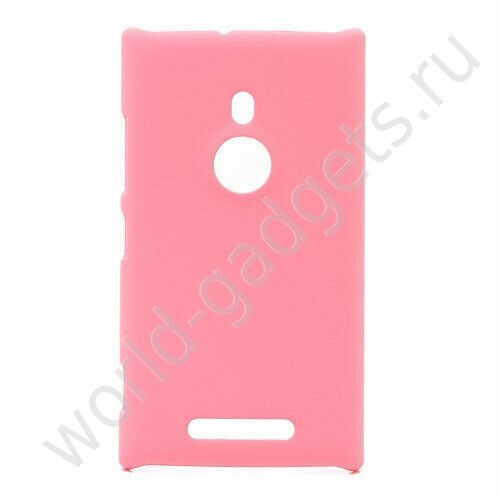 Пластиковый чехол для Nokia Lumia 925 (розовый)