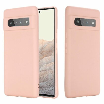 Силиконовый чехол Mobile Shell для Google Pixel 6 Pro (розовый)