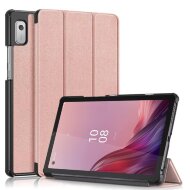 Планшетный чехол для Lenovo Tab M9, TB310XU, TB310FU (розовое золото)