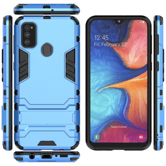 Чехол Duty Armor для Samsung Galaxy M30s / Galaxy M21 (голубой) Чехол Duty Armor для Samsung Galaxy M30s / Galaxy M21 (голубой)