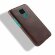 Кожаная накладка-чехол для Huawei Nova 5i Pro / Mate 30 Lite (коричневый)