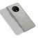 Кожаная накладка-чехол для OnePlus 7T (серый)