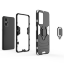 Чехол Armor Ring Holder для Realme GT Neo2, Realme GT Neo 3T (темно-синий)