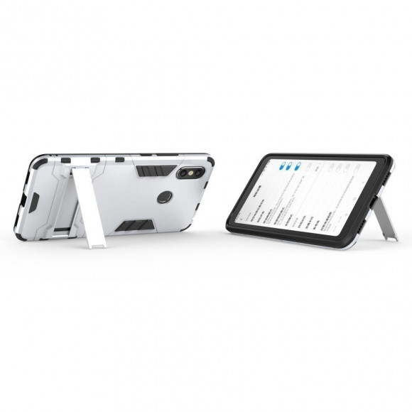 Чехол Duty Armor для Xiaomi Mi Max 3 (серебряный) Чехол Duty Armor для Xiaomi Mi Max 3 (серебряный)