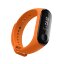 Ремешок для фитнес браслета Xiaomi Mi Band 3 / Mi Band 4 (оранжевый)