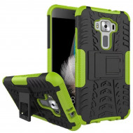 Чехол Hybrid Armor для ASUS Zenfone 3 ZE520KL (черный + зеленый) Чехол Hybrid Armor для ASUS Zenfone 3 ZE520KL (черный + зеленый)