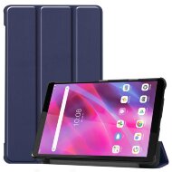 Планшетный чехол для Lenovo Tab M8 3rd Gen TB-8506, Lenovo Tab M8 TB-8505, TB-8705, Motorola Tab G20 (темно-синий)