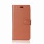 Чехол с визитницей для ZTE Nubia M2 lite (коричневый)