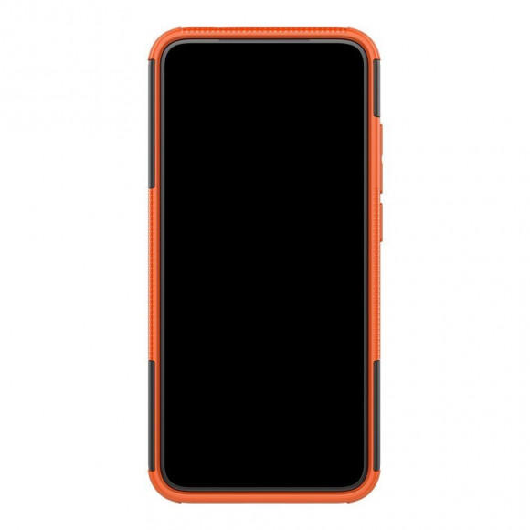 Чехол Hybrid Armor для Xiaomi Redmi Note 7 / Redmi Note 7 Pro (черный + оранжевый)