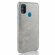 Кожаная накладка-чехол для Samsung Galaxy M30s / Galaxy M21 (серый)