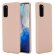 Силиконовый чехол Mobile Shell для Samsung Galaxy S20 (розовый)
