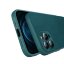 Чехол с текстурой нейлона для iPhone 14 (зеленый)