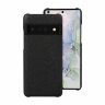 Кожаный чехол Cowhide для Google Pixel 6 (черный)