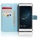 Чехол с визитницей для Huawei P9 Plus (голубой)