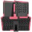 Чехол Hybrid Armor для Samsung Galaxy Tab A7 Lite SM-T220 / SM-T225 (черный + розовый)