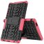 Чехол Hybrid Armor для Samsung Galaxy Tab A7 Lite SM-T220 / SM-T225 (черный + розовый)