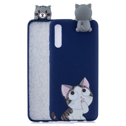 Силиконовый чехол 3D для Samsung Galaxy A50 / Galaxy A50s / Galaxy A30s (Cat)