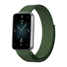 Нейлоновый ремешок для Honor Band 9 (армейский зеленый)