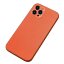Чехол с текстурой нейлона для iPhone 14 (оранжевый)