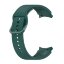 Силиконовый ремешок для Samsung Galaxy Watch 5 / Watch 5 Pro (темно-зеленый)
