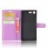 Чехол с визитницей для Sony Xperia XZ Premium (фиолетовый)