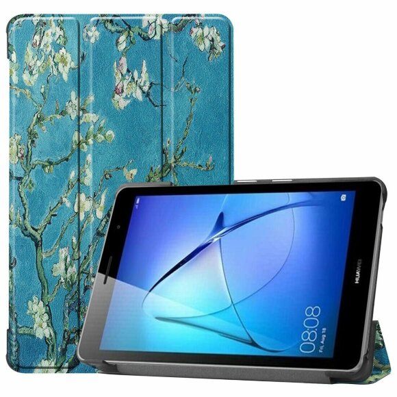 Чехол Smart Case для Huawei MatePad T8 (Apricot Flower)
