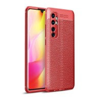 Чехол-накладка Litchi Grain для Xiaomi Mi Note 10 Lite (красный) Чехол-накладка Litchi Grain для Xiaomi Mi Note 10 Lite (красный)