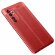 Чехол-накладка Litchi Grain для Xiaomi Mi Note 10 Lite (красный)