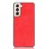 Кожаная накладка-чехол для Samsung Galaxy S21 (красный)