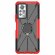 Чехол Armor Shockproof Ring Holder для Infinix Note 11 Pro (черный + красный)