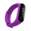 Ремешок для фитнес браслета Xiaomi Mi Band 3 / Mi Band 4 (фиолетовый)