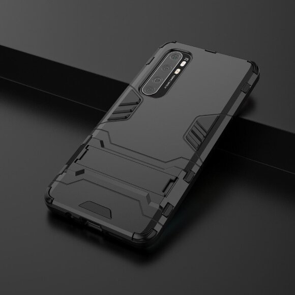 Чехол Duty Armor для Xiaomi Mi Note 10 Lite (черный) Чехол Duty Armor для Xiaomi Mi Note 10 Lite (черный)