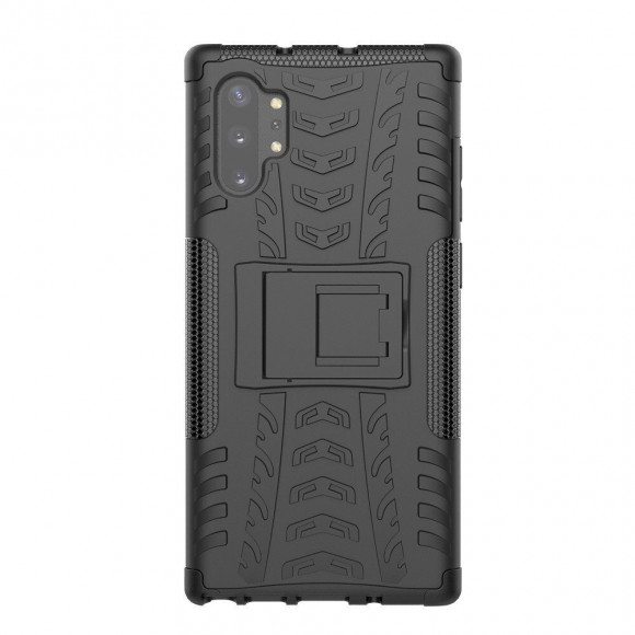 Чехол Hybrid Armor для Samsung Galaxy Note 10+ (Plus) (черный) Чехол Hybrid Armor для Samsung Galaxy Note 10+ (Plus) (черный)