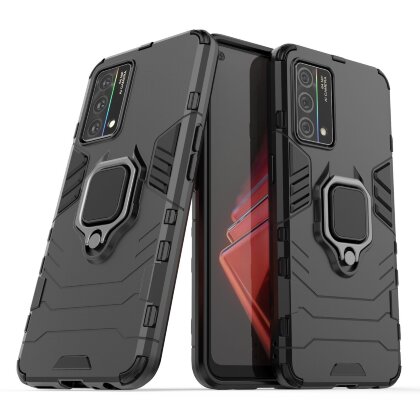 Чехол Armor Ring Holder для Realme GT Master Edition (черный)