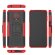 Чехол Hybrid Armor для Redmi Note 9S / Note 9 Pro / Note 9 Pro Max (черный + красный)