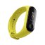 Ремешок для фитнес браслета Xiaomi Mi Band 3 / Mi Band 4 (желтый)